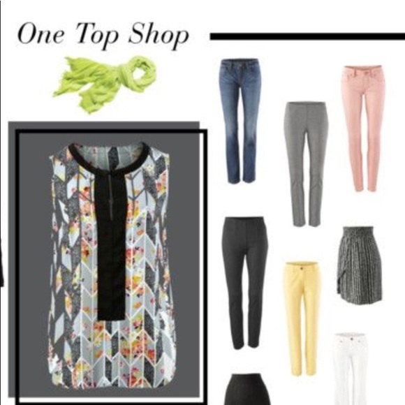 CAbi Grosgrain top - Picture 2 of 8